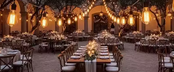 Transforma tus eventos con guirnaldas vintage Edison - Ejemplo 3