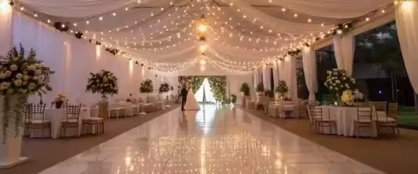 Tendencias en Iluminación para Bodas Modernas: Lo Último en Diseño Luminoso - Ejemplo de iluminacion 1