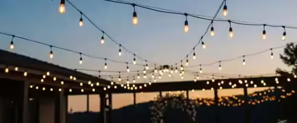 Transforma tus eventos con guirnaldas vintage Edison - Ejemplo 2