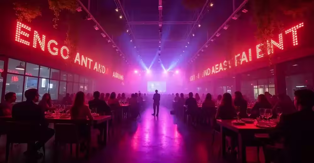 Imagen inspiradora de iluminacion moderna para eventos en CDMX y Estado de Mexico