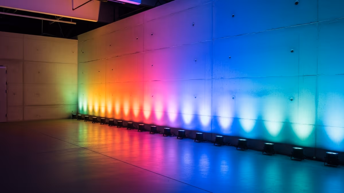 Reflectores Par LED — 8 Reflectores